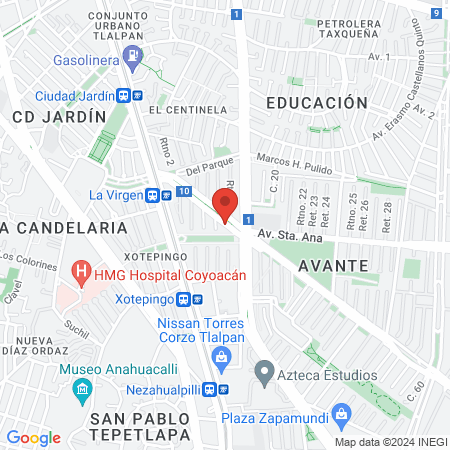 los ángeles map