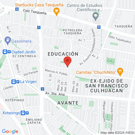 "GABEN" CONSULTORIO MÉDICO VETERINARIO map