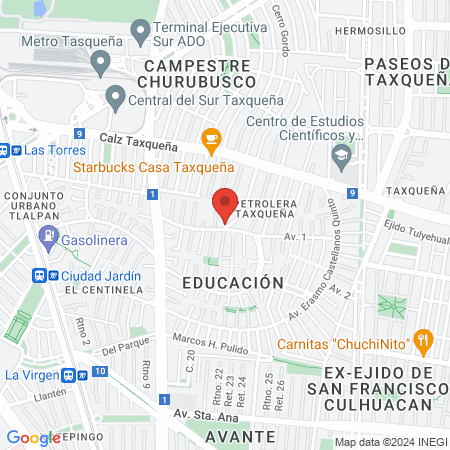 Dra Jessica Zapatero map