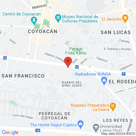 Estudio “Salguero” map