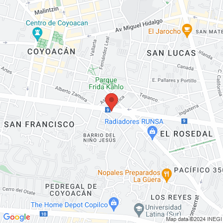 Estetica Mas Vida map