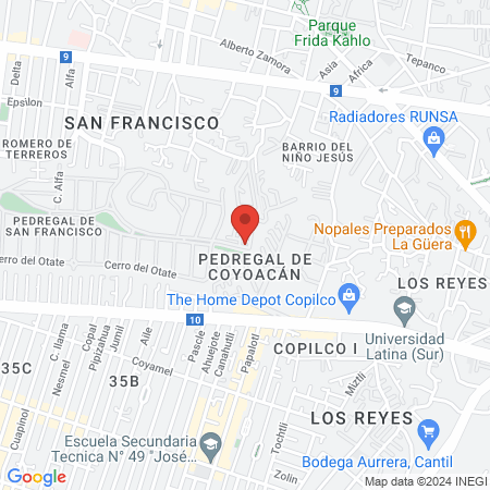 Dentista Sergio Rovirosa Laurencio map