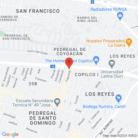 Clínica Dental Identy - Coyoacán (Eje 10) map