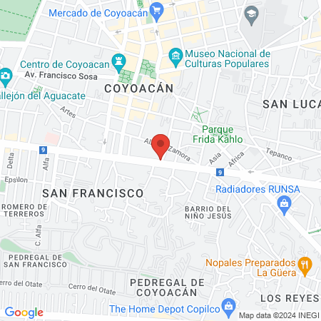 GINECÓLOGIA Y OBSTETRICIA map