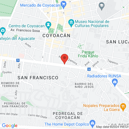 Laboratorio Juárez. map