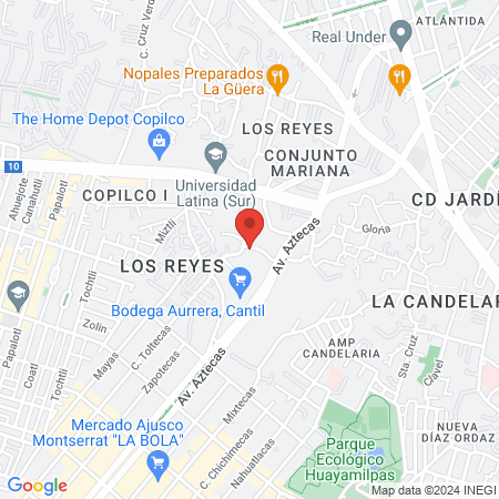 Clínica veterinaria Arca de Noe map