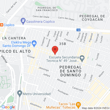 Clinica de Especialidades dentales "Dentil" map