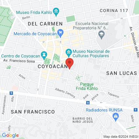 Consultorio Dental “Odint” C.D. Aldo Martinez Ayala. map