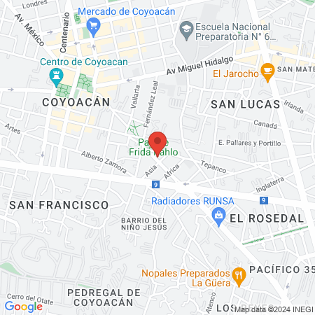 Consultorio Médico ANA map