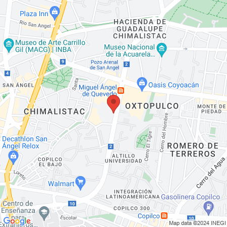 COE Centro Odontológico Especializado map