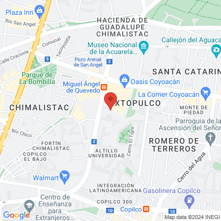 Clinica dental de Implantología y rehabilitacion bucal map