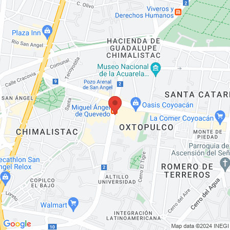 Cuidadoras Particulares Del Valle De Mexico map