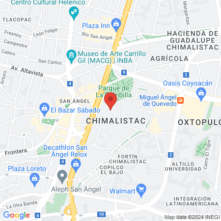 Hospital Germán Diaz Lombardo map