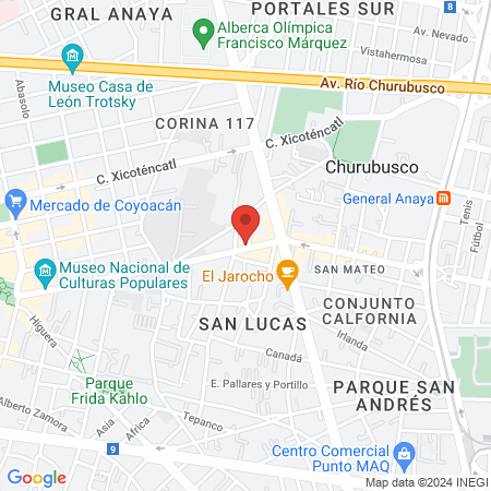 Nailkery Coyoacán map