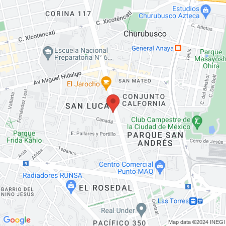 Dr. Luis Manuel Alanis Ocadiz map