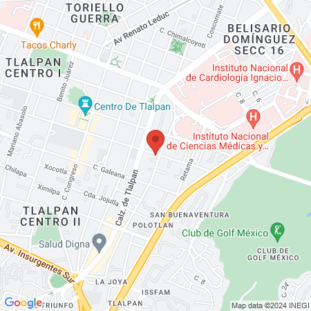 DEPORTIVO MORELOS map