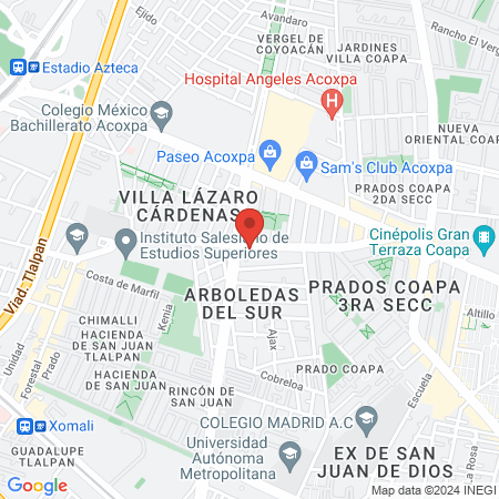Academia de Baile Omni Dance fitness map