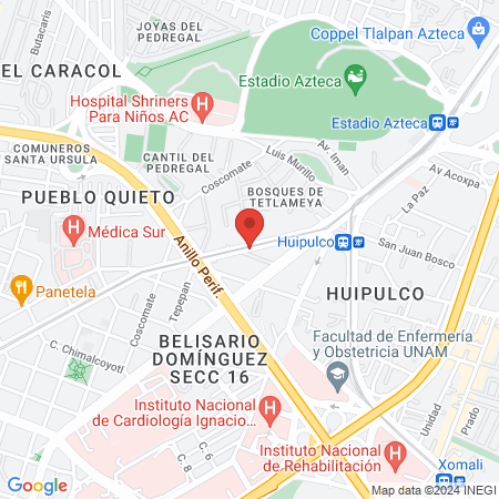 Dentista Dental Moon map