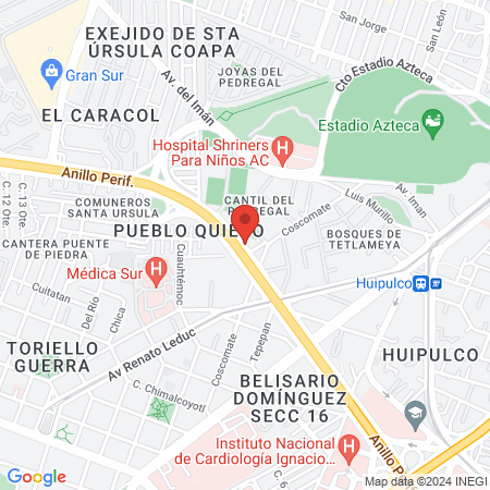 QuiroDental Periferico map
