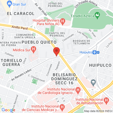 Dr. Antonio Rodriguez Ramirez map