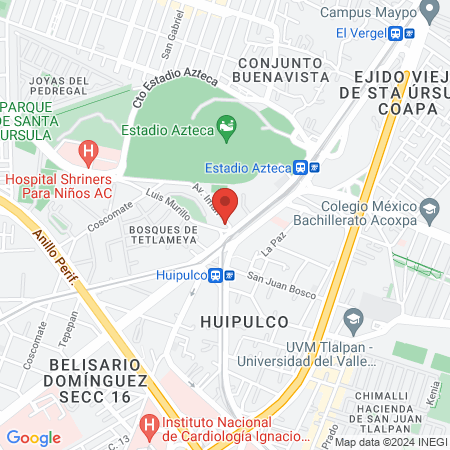 Especialidades Médicas map