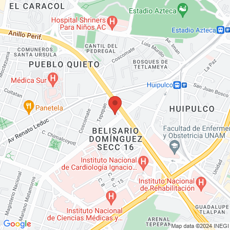 Clínica del Dolor Alive map