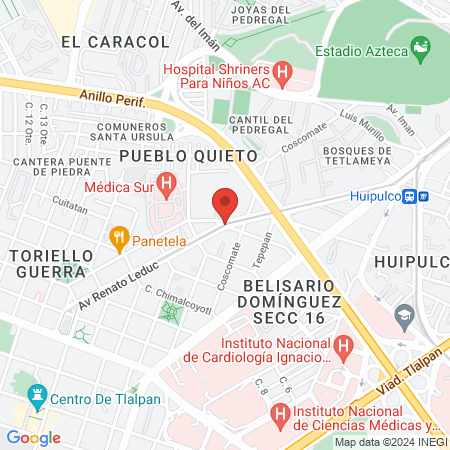 Terapias de Infusión de México map