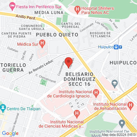 Centro Respiratorio de México map