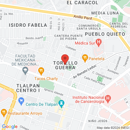 Dr. Adriana Jimenez Gonzalez map