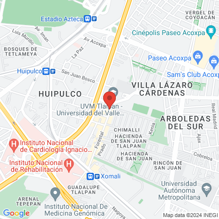 Cva Centro Veterinario Angeles map