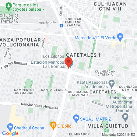 Centro de Fotodepilación y tratamientos de belleza map