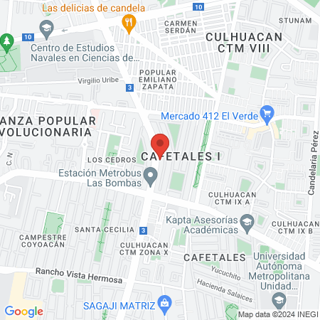 Model Maker Clínica Estética map