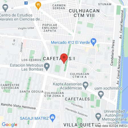 Consultorio Gabo map