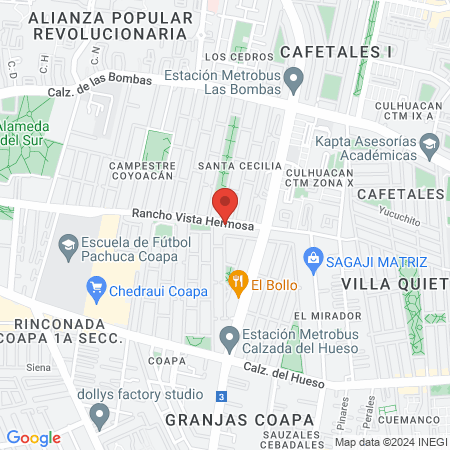 Dr. Raúl Rodríguez Fuentes map