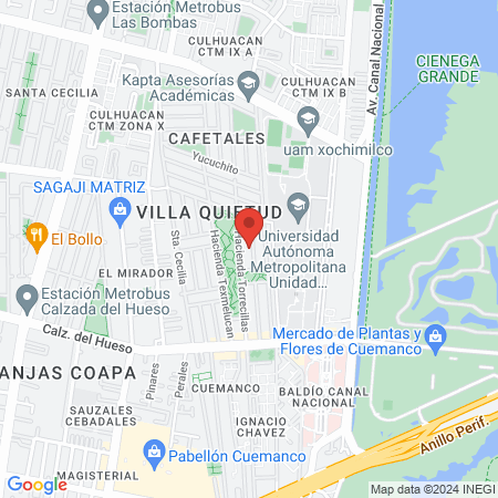 SERVICIOS INTEGRALES DE SALUD SAN FRANCISCO map