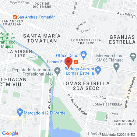 HomeOstasis Fisioterapia map