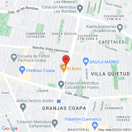 Centro odontológico mettopolitano map