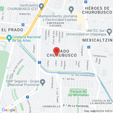 Kriya Yoga México map