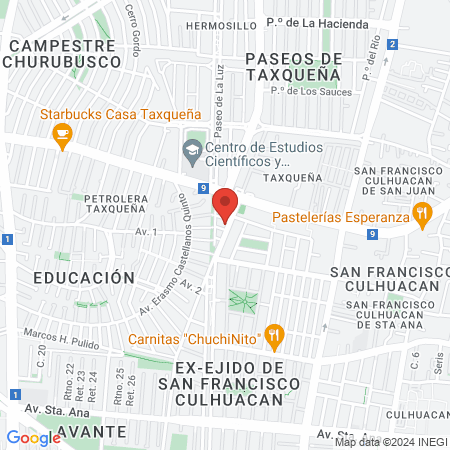 CROSSFITNESS CUAUHTÉMOC map