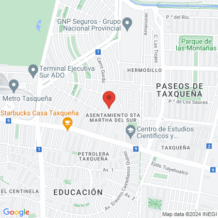 Rehabilitación Integral consultorio map