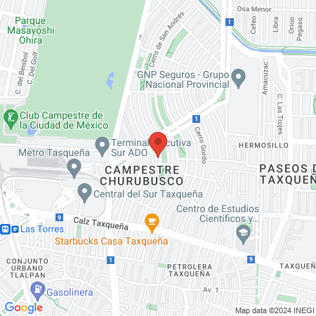 Doctor patitas campestre churubusco map