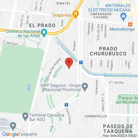 Clinica Veterinaria San Francisco map