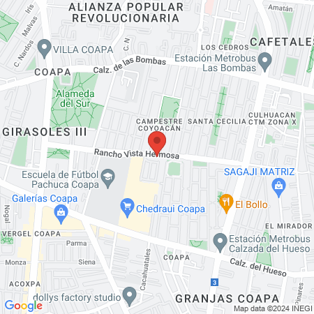 Clínica Dental OAE | Odontología de Alta Especialidad map