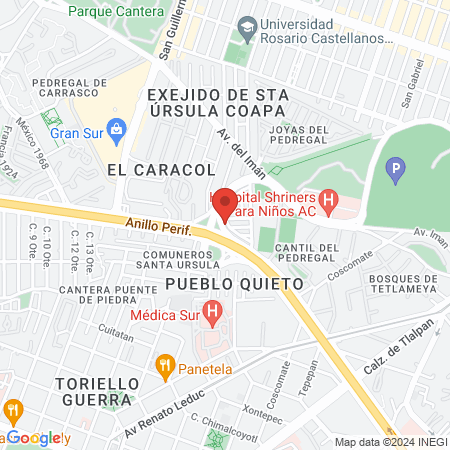 Dr. Takeshi Medicina del Deporte y Rehabilitación map