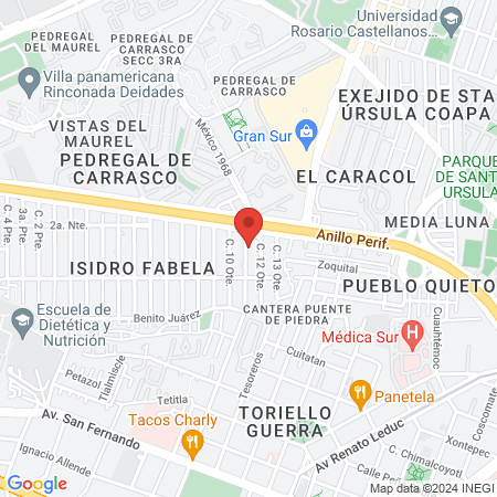 Veterinaria Luna map