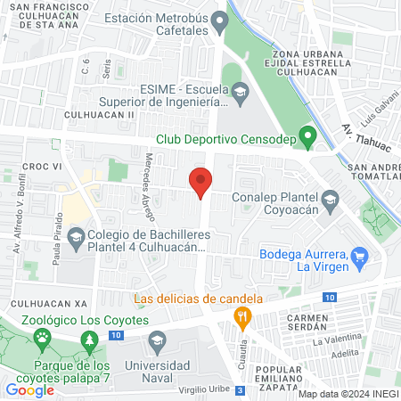 estetica ala seb map