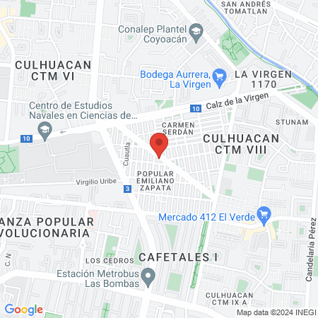 Consultorio Dental Dr. Mauricio Colin map