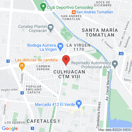 Consultorio Maudental map