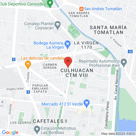 CONSULTORIO DE ALERGIA YNMUNOMED map