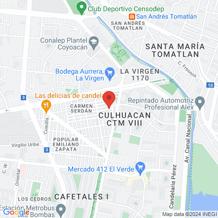 Servicio Integral de Podología Coyoacán map